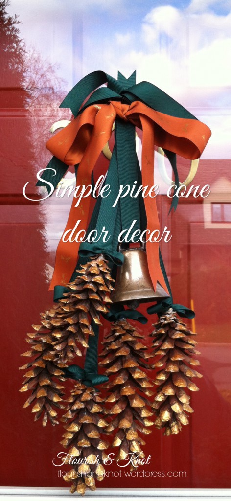 Pine Cone Decor | Craftvent Calendar | Week 1