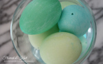 DIY dyed Easter eggs