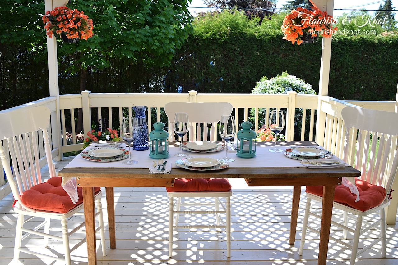 Stylish and summery deck-orating from Flourish & Knot