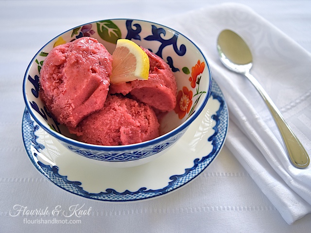 Strawberry Zing! Frozen Yogurt Recipe