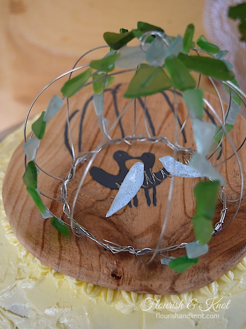 How to make a rustic wedding cake topper | by flourishandknot.com