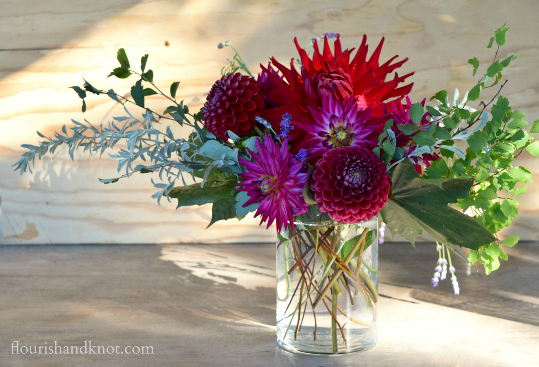 Bountiful Blooms | A harvest arrangement tutorial