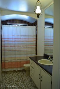 Week Two of the One Room Challenge: I've now painted our master bath! | flourishandknot.com