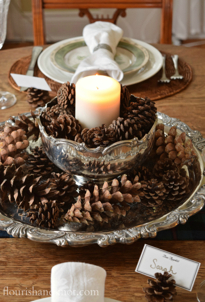 A Scottish Holiday Table | November Create & Share Challenge | flourishandknot.com
