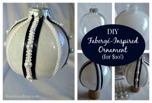 A Faberge-Inspired DIY Ornament (for $10!) | flourishandknot.com
