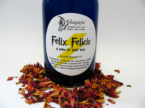 Felix Felicis Massage Oil by Veelightful