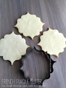 French Plaque Cookie Cutter