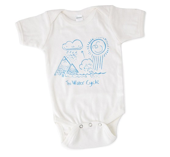 Water Cycle Babysuit