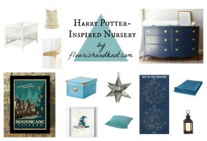 Our Harry Potter-inspired nursery plans for the #OneRoomChallenge | flourishandknot.com