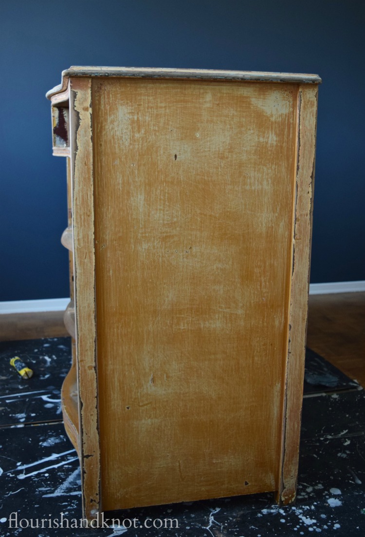 Our Harry Potter nursery dresser "before" | One Room Challenge | flourishandknot.com