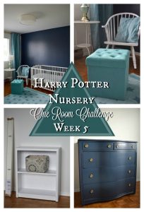 Our Harry Potter-inspired nursery is almost finished! | One Room Challenge | flourishandknot.com