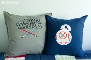 Little Bits of Home's amazing Star Wars-themed pillows