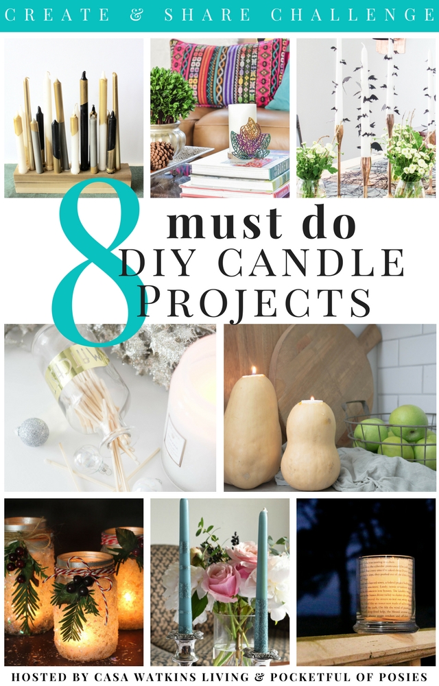 Need to make all of these DIY candle projects!