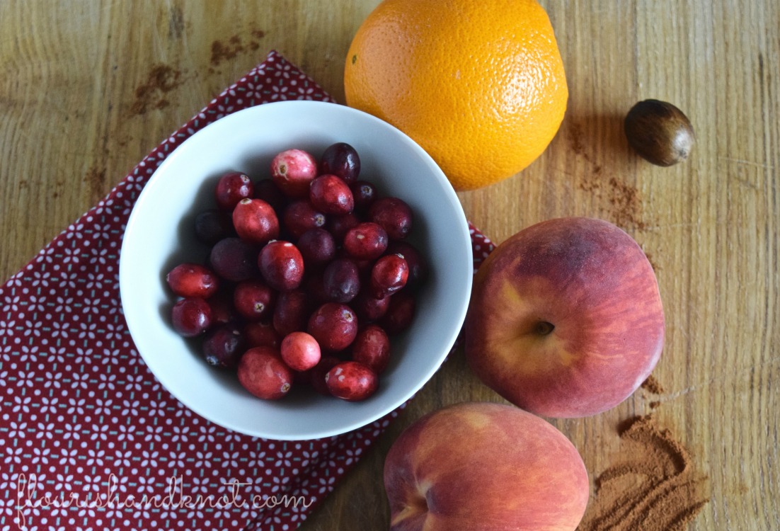 Fruit-filled cranberry sauce recipe for the holidays | baked brie with cranberry sauce | flourishandknot.com