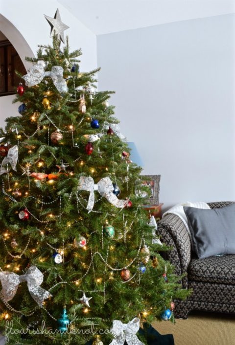 2016 Christmas tree | Elegant, Vintage, Whimsical Christmas Tree | My Home Style | flourishandknot.com