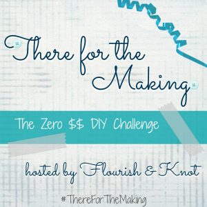 There for the Making | The Zero Dollar DIY Challenge | February Edition | No-spend DIY and craft projects