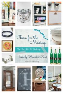 There for the Making | The Zero Dollar DIY Challenge | February Edition | No-spend DIY and craft projects